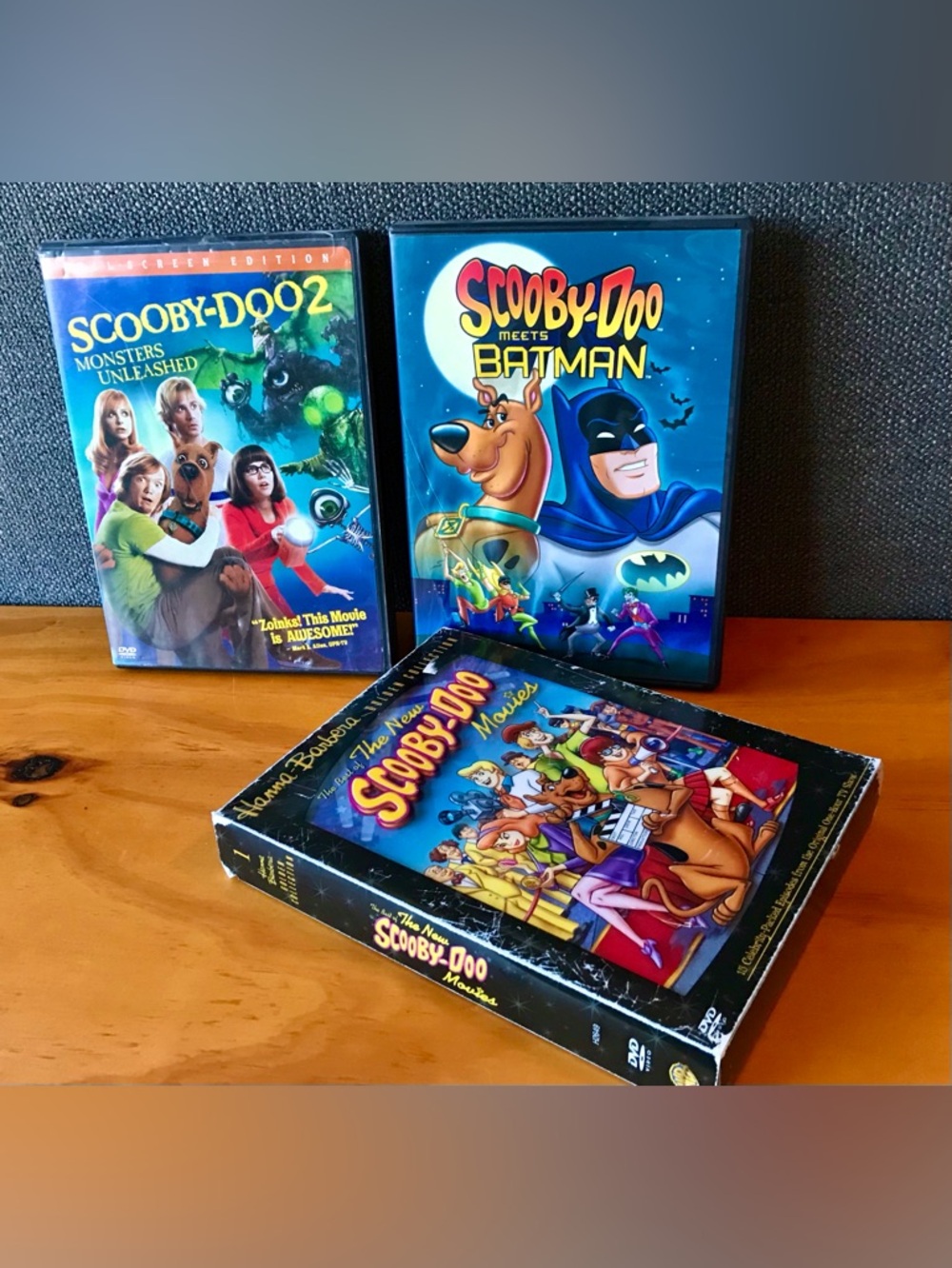 Scooby Doo Meets Batman Scooby Doo 2 Monster & The New Scooby Doo Movies DVD Lot
